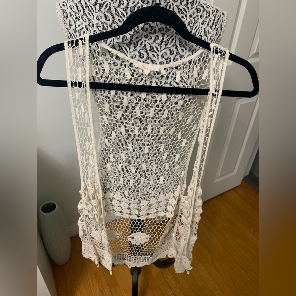 Women’s crochet vest
